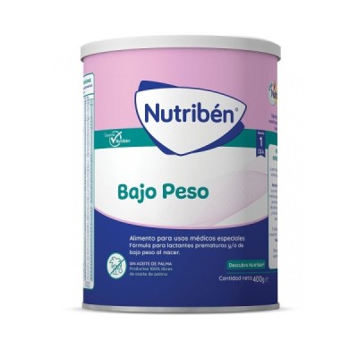 Nutriben Bajo Peso 400 Gr - D`bebés