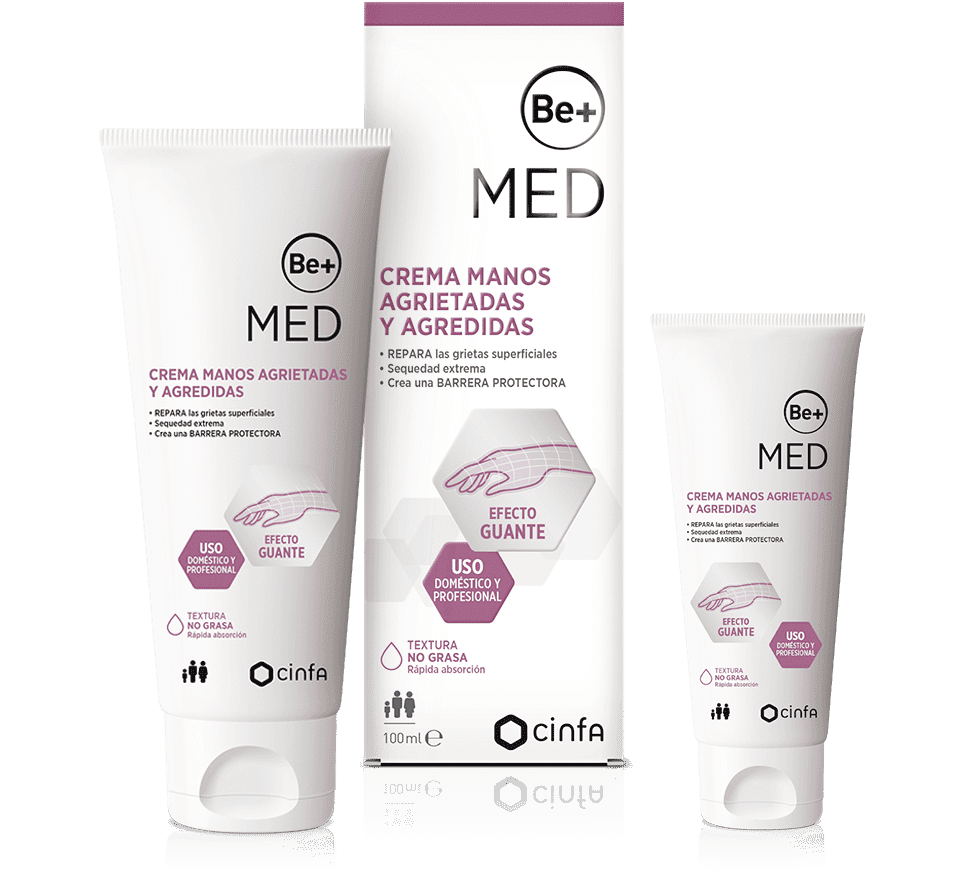 Be+ Med Crema Manos Agrietadas y Agredidas 50ml